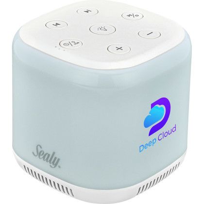 Custom Sealy Night Light & White Noise Sound Machine - White
