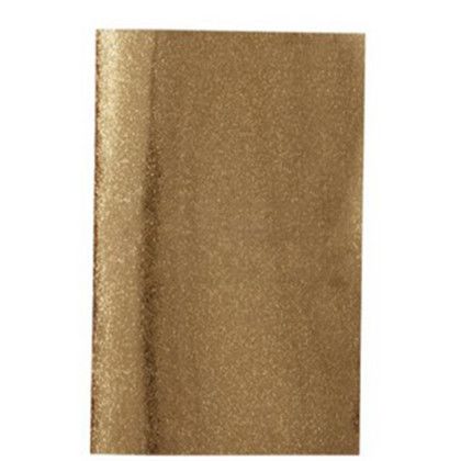 Custom Mini Glitter Notebook Set - Gold