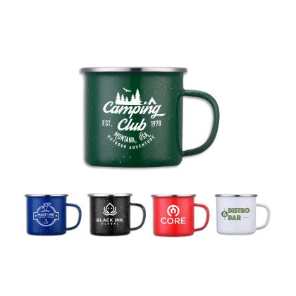 Custom Cozy Camper 16 oz Stainless Steel Camp Mug - All Colors Custom Cozy Camper 16 oz Stainless Steel Camp Mug - All Colors