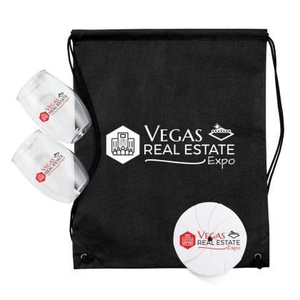 Custom Full Color Outdoor Happy Hour Kit - Black 