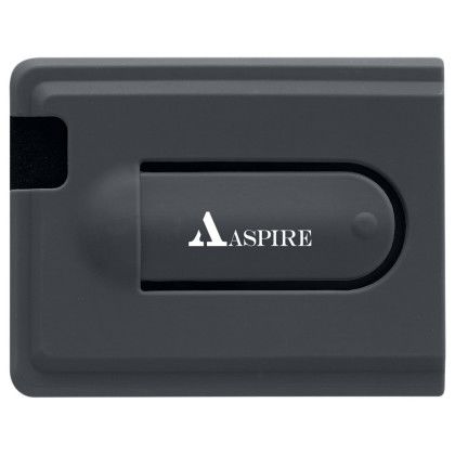 Custom Magnetic Phone Stand & Wallet - Charcoal 