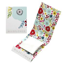 Custom Wildflower Seed Matchbook - White