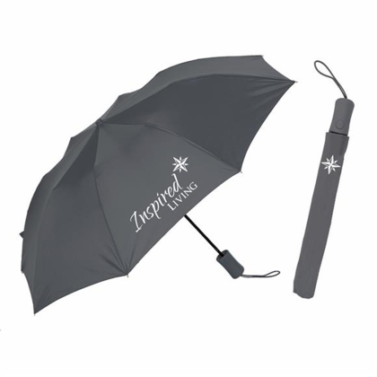 Custom The Victory 42 Inch Auto Open Umbrella - Charcoal 