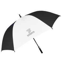 Custom The Titan Auto Open Golf Umbrella  - Black/White