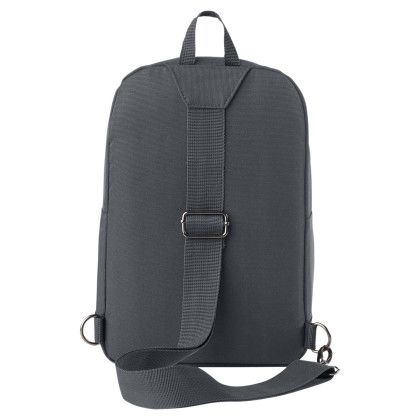 Custom Essex Eco Friendly Crossbody Sling Bag - Carbon Back View