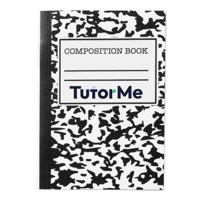 Custom Mini Neon Composition Notebook - Black/white