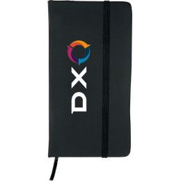 Custom Full Color Soft Touch 3" x 6" Junior Journal - Black