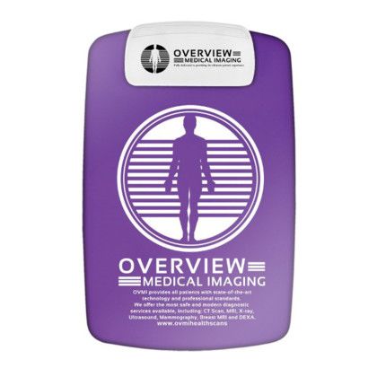 Custom Contour Clipboard - Transparent Violet Custom Contour Clipboard - Transparent Violet