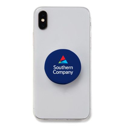 Custom Full Color EZ Finger Phone Grip - Blue 