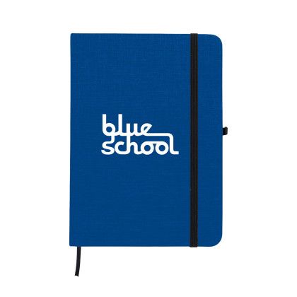 Custom RPET Heathered Journal with pen loop - 