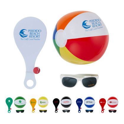 Custom Outdoor Paddle ball Kit - All Colors 