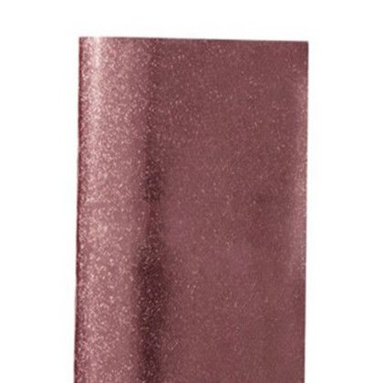 Custom Mini Glitter Notebook Set - Pink