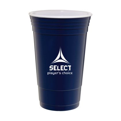 Custom 16 oz. Reusable Stadium Cup - Navy blue