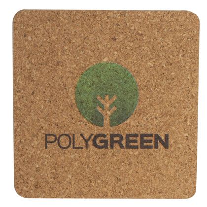 Custom Cork Coaster Square 