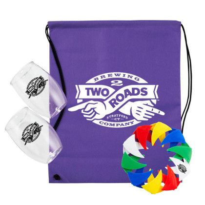 Custom Outdoor Happy Hour Camping Kit - Purple 