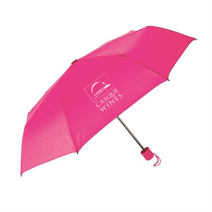 Custom Mini Manual Open Umbrella - Fuchsia