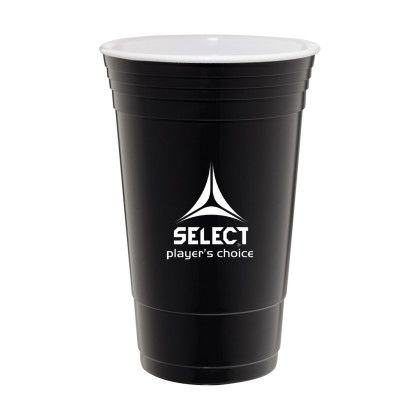 Custom 16 oz. Reusable Stadium Cup - Black