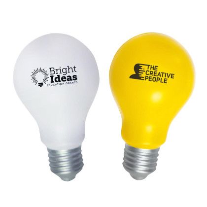 Custom Light Bulb Stress Reliever - All color