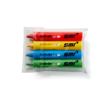 Custom 4-Pack Bathtub Crayon Set - All Color In Clear Bag 