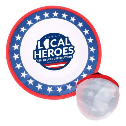 Custom Full Color Patriotic Fold Up Flyer with case - Red/white/blue Custom Full Color Patriotic Fold Up Flyer with case - Red/white/blue