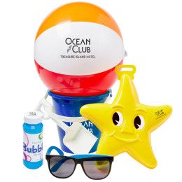 Custom Small Sand Pail Kit - Blue