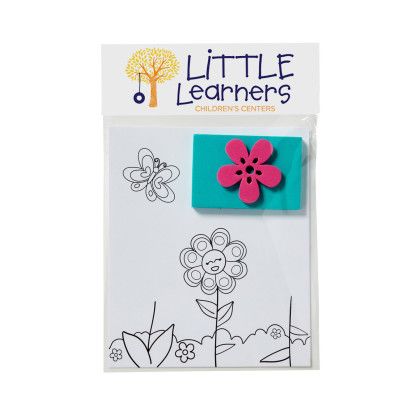 Custom Stamp Activity Kit - Flower Stamp 