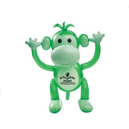 Custom 24" Inflatable Monkey  - Add your logo to exciting Spices 