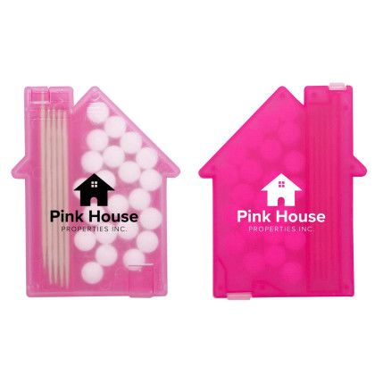 Custom House Mints & Picks - Frost/Translucent Pink 