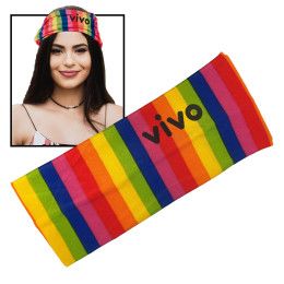 Custom Rainbow Headband - Rainbow