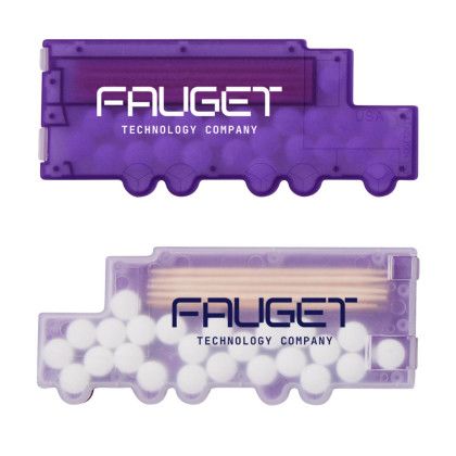 Custom Tractor-Trailer Mints & Picks - Frost/Translucent Purple Custom Tractor-Trailer Mints & Picks - Frost/Translucent Purple