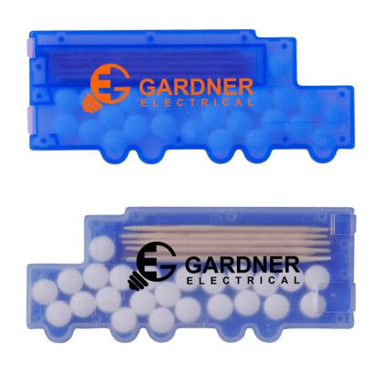 Custom Tractor-Trailer Mints & Picks - Frost/Translucent Blue Custom Tractor-Trailer Mints & Picks - Frost/Translucent Blue