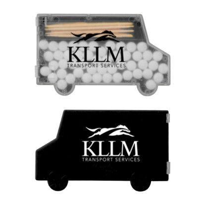 Custom Box Truck Mints & Picks - Frost/Solid Black 