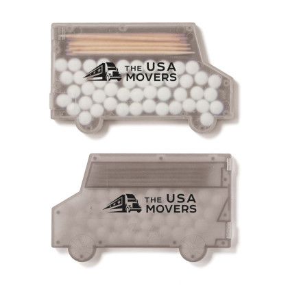 Custom Box Truck Mints & Picks - Frost/Translucent Smoke 