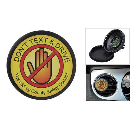 Custom Sweet Ride Auto Vent Car Air Freshener - Black 