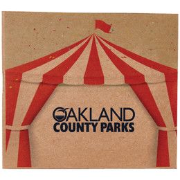 Custom General Kids Coloring Book & 6-Color Pencil Set To-Go - Kraft Brown 