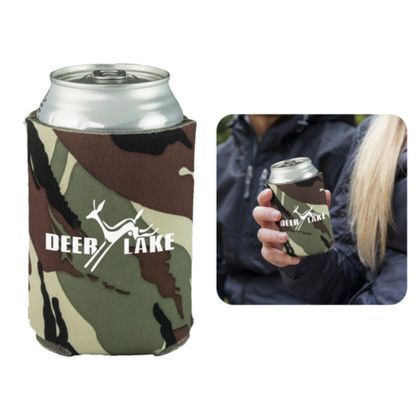 Custom Camo Can Cooler - Camouflage