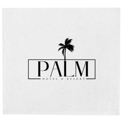 Custom Terry Cloth Rally Towel - White