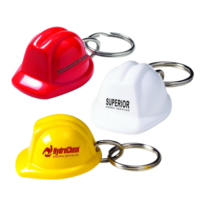 Custom Hard Hat Keychain - All Colors Custom Hard Hat Keychain - All Colors