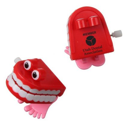 Custom Chattering Teeth - Red/pink