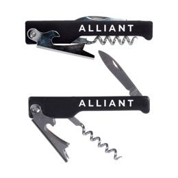 Custom Waiters Corkscrew - Black