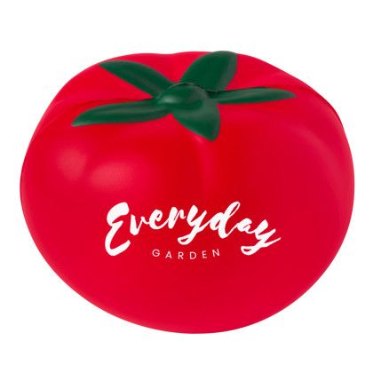 Custom Tomato Shape Stress Ball - Red 