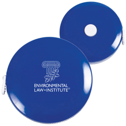 Custom Round Tape Measure - Blue Custom Round Tape Measure - Blue
