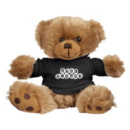 Custom 6-Inch Stuffed Animal Teddy Bear - Black