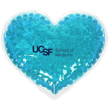 Custom Heart Shaped Hot/Cold Gel Pack - Teal Custom Heart Shaped Hot/Cold Gel Pack - Teal