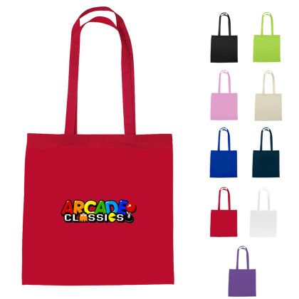 Custom Full Color 4 oz. Cotton Tote Bag - All Colors Custom Full Color 4 oz. Cotton Tote Bag - All Colors