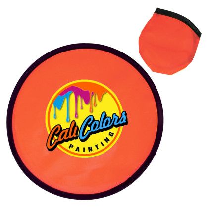 Custom Full Color Color Fold Up Flyer with Case - Orange Custom Full Color Color Fold Up Flyer with Case - Orange