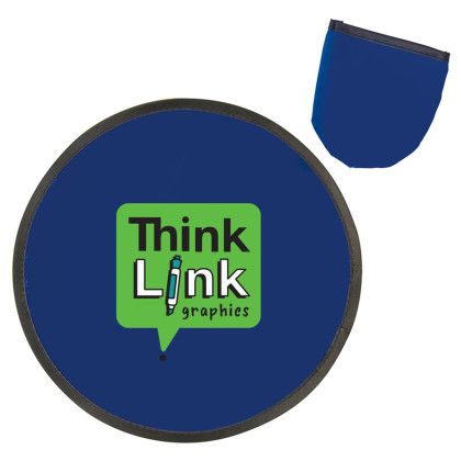 Custom Full Color Color Fold Up Flyer with Case - Blue Custom Full Color Color Fold Up Flyer with Case - Blue