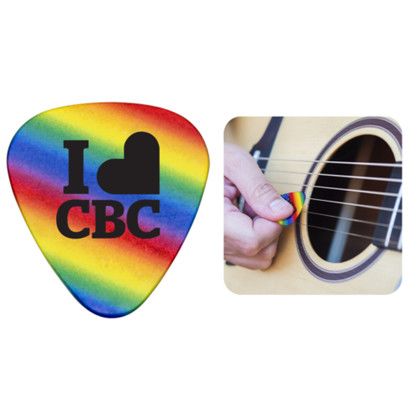 Custom Rainbow Guitar Pick - Rainbow Custom Rainbow Guitar Pick - Rainbow
