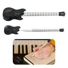 Custom Guitar Pen - Black