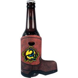 Custom American Made Full Color Boot Bottle Sleeve Cooler